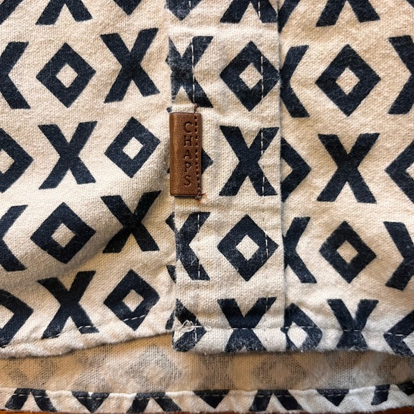 Chaps 1978 Ralph Lauren Aztec Moose Pattern Button Down - Picture 9 of 9